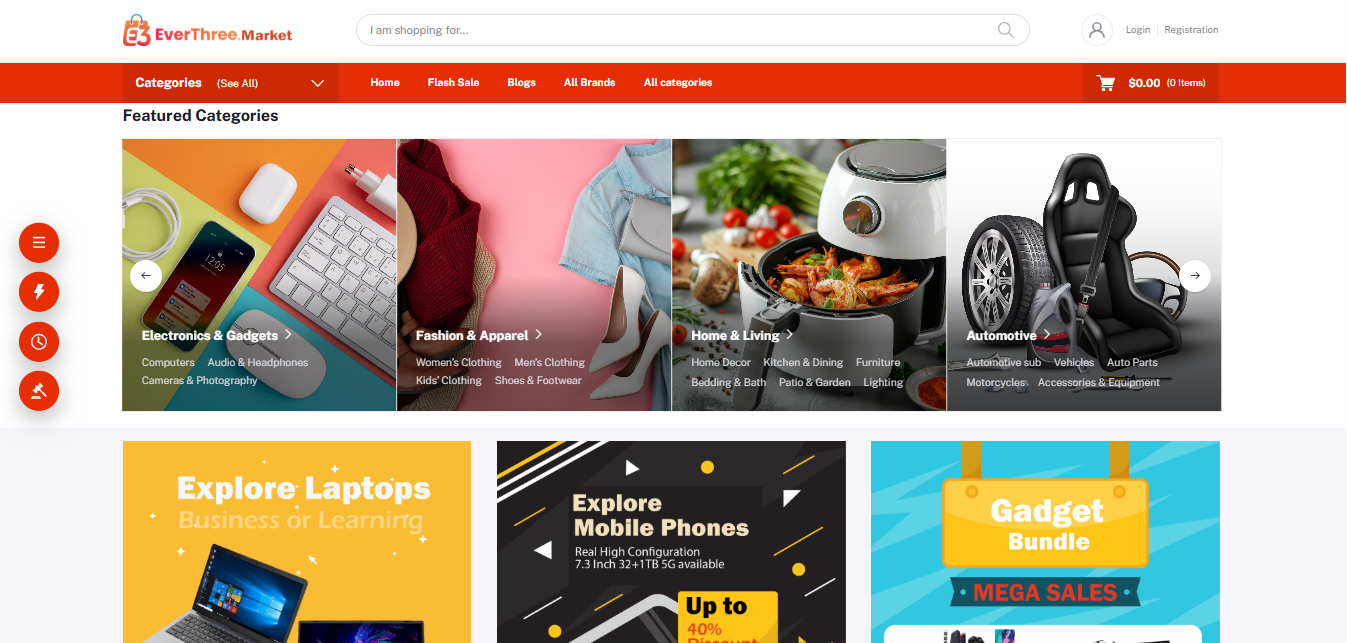 Everthree Market screenshot 1
