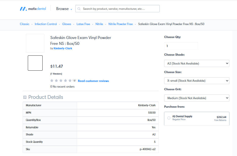 Matix Dental screenshot 2