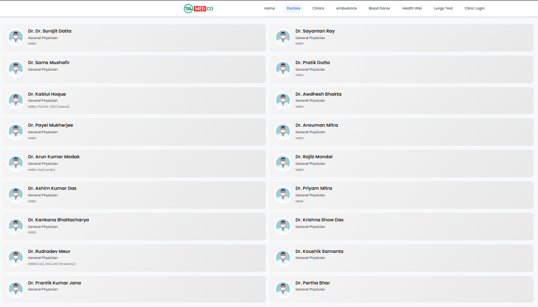 Medco Clinics screenshot 2