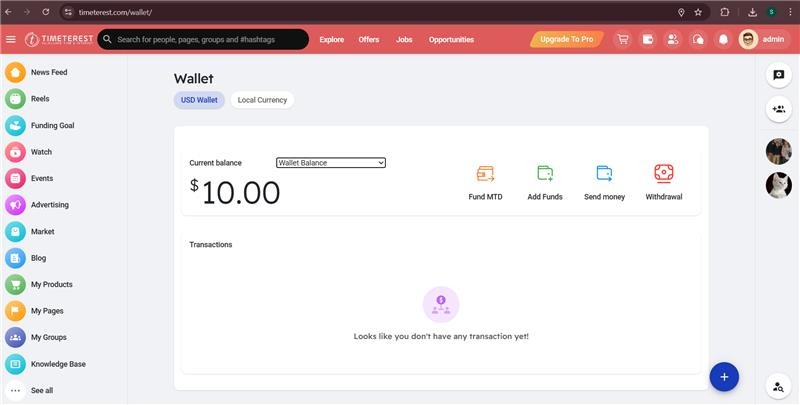 Timeterest screenshot 2