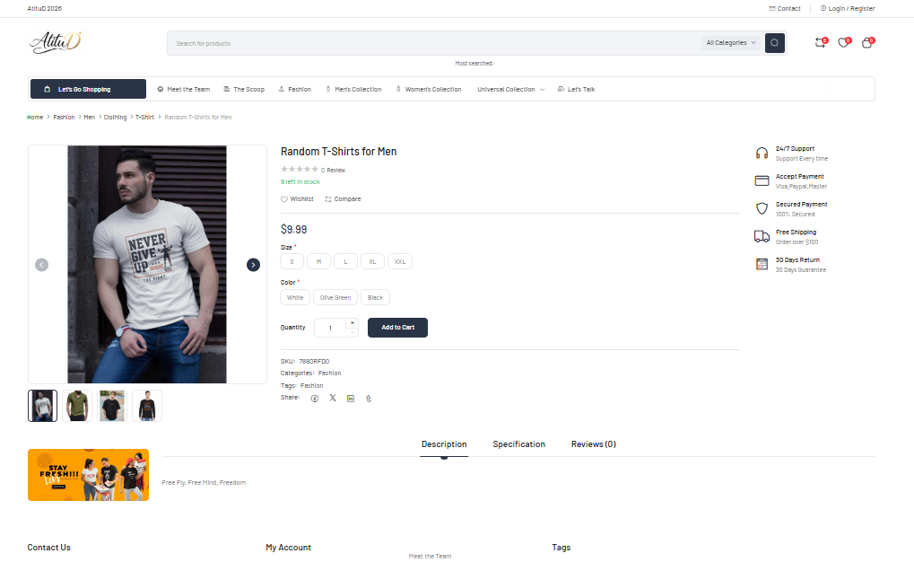 Tshirt Code Dev screenshot 2